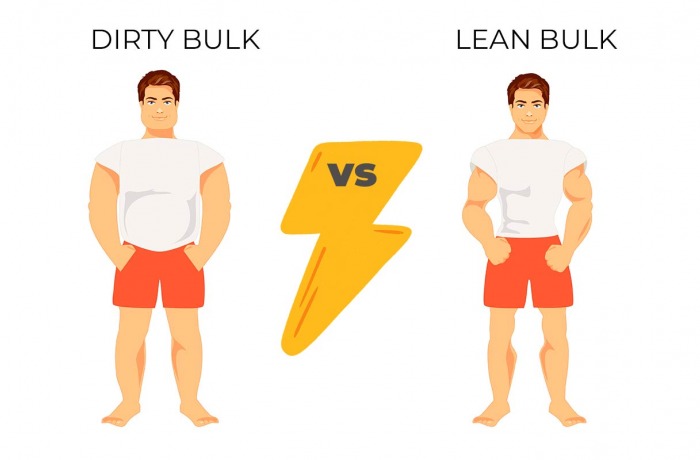 Prise de masse Lean bulk vs Dirty Bulk : Avantages, inconvénients et différences