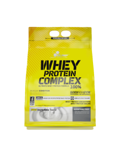 whey protein complex 100% est un mélange d'isolat de de whey et de whey concentrée pour obtenir un muscle de qualité 