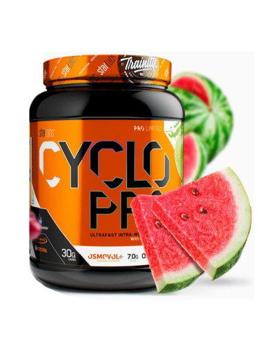 cyclo pro est une boisson à prendre pendant votre séances avec de la cluster dextrin , de la glutamine et des bcaa