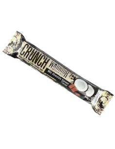 Warrior crunch bar est une délicieuse barre protéinée croustillante et disponible sur le site dravel nutrition