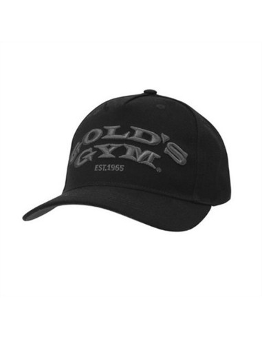 Casquette Noir Gold s Gym V tements et accessoires Fitness