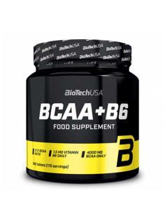 bcaa 2.1.1 et vitamine B6 pour favoriser la prise de muscle et la récupération