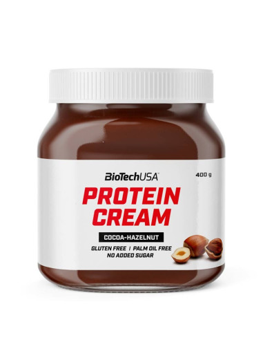 Protein Cream 400g - Pâte à tartiner Biotech USA