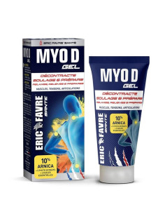 gel myo D soulage les muscles, décontracte les muscles et prépare les muscles à l'effort