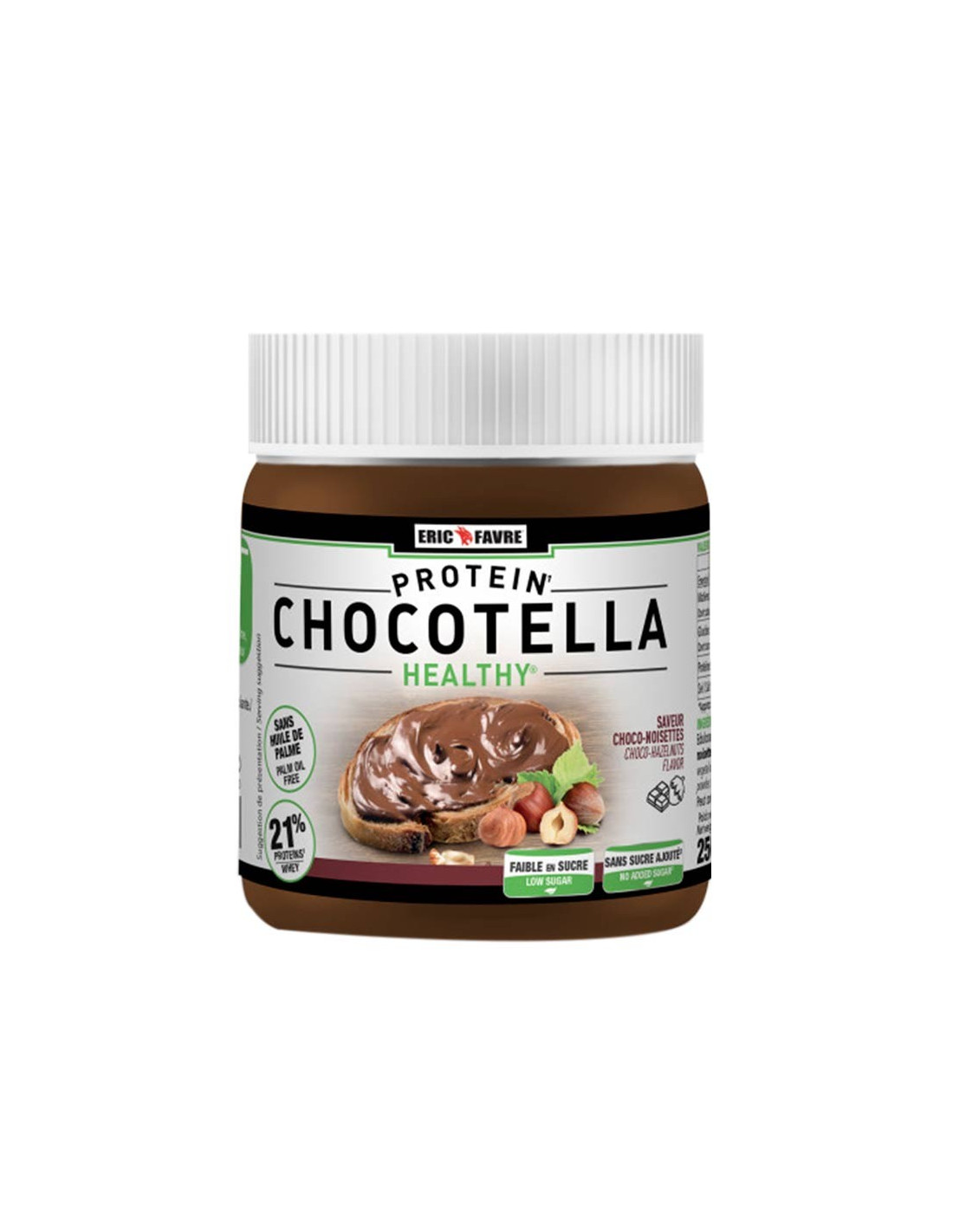 Chocotella Healthy - Pâte à tartiner protéinée chocolat noisettes