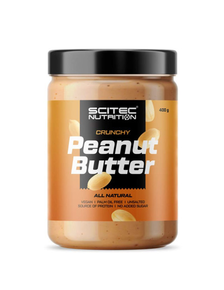 beurre de cacahuètes scitec nutrition pour apporter des bonnes graisses à votre corps
