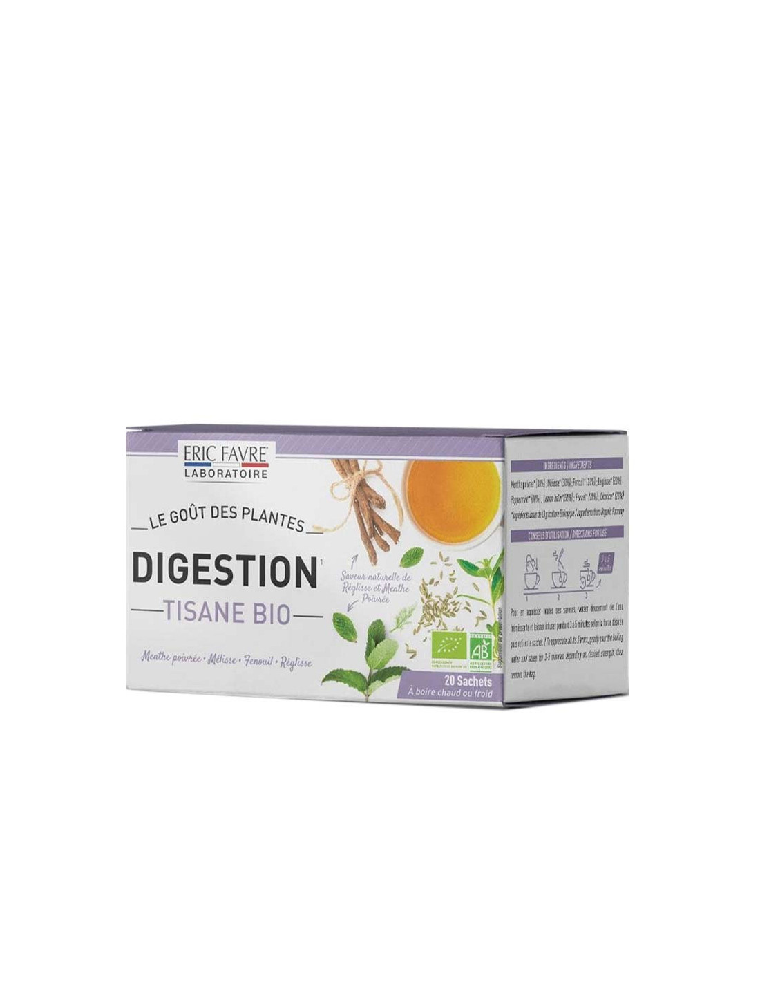 Goutez notre Tisane/Infusion Digestion Bio - Pause Digestive