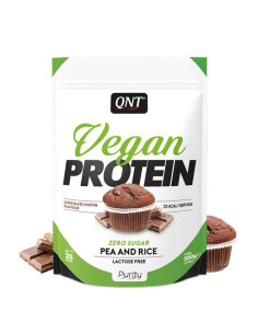 Vegan protein qnt chocolat muffin