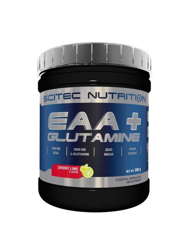 EAA + glutamine scitec nutrition cherry lime