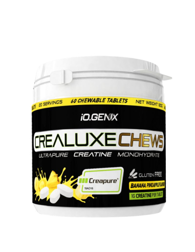 creatine crealuxe chews io genix