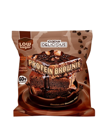 Protein Brownie IO.Genix - Snack protéiné artisanal 60g