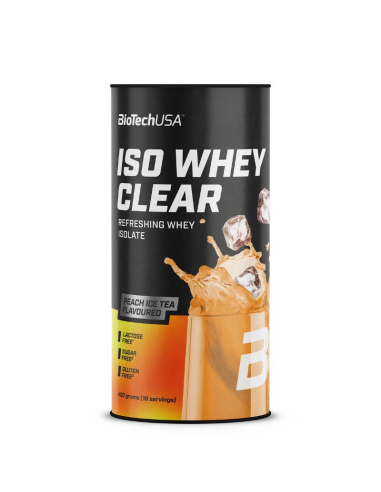 Iso Whey Clear Biotech USA | Protéine Isolate & Prise de muscle