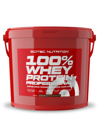 100% Whey Protein Professional 4Kg - Pure protéine Scitec Nutrition