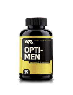 Opti Men permet de retrouver la forme et de booster vos niveaux d'énergie.