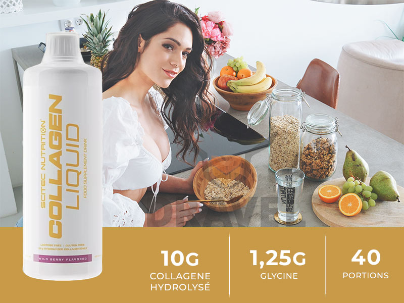 Les avantages du Collagen Liquid Scitec