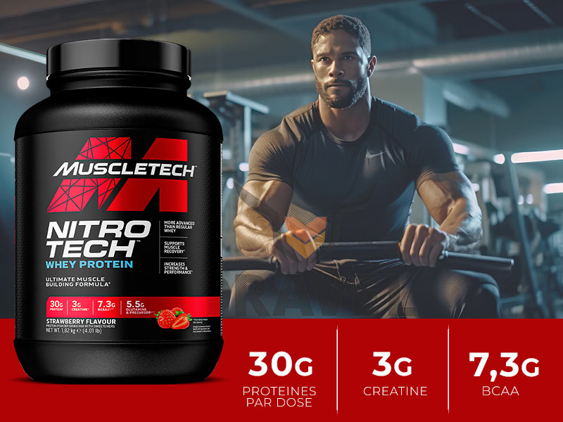 Les avantages de Nitro-Tech Muscletech