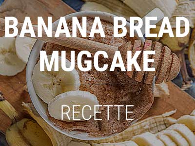 recette whey proteine banana bread mugcake