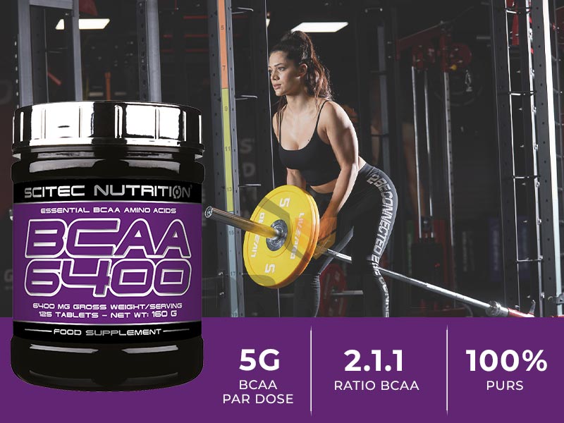 Les caractéristiques des BCAA 6400