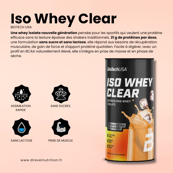 iso whey clear biotech usa