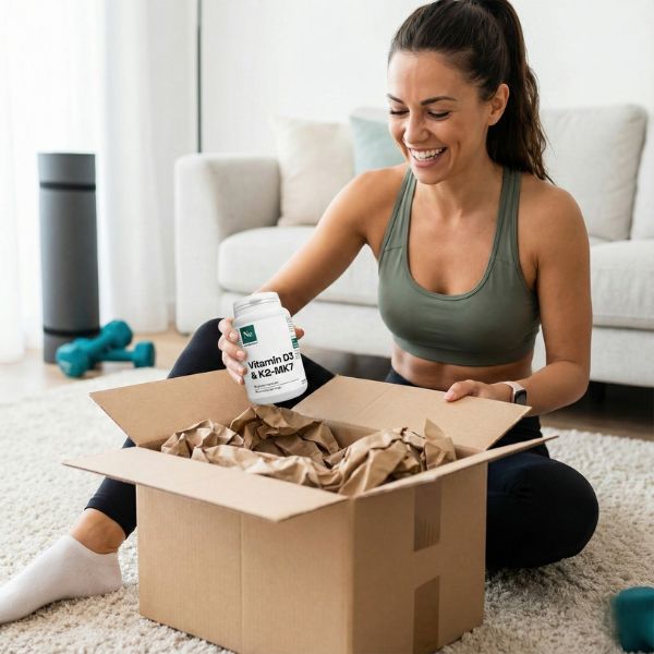 vitamine D3+k2 nutrimuscle