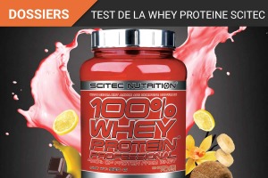 Test : La protéine Scitec Nutrition 100% Whey protein professional